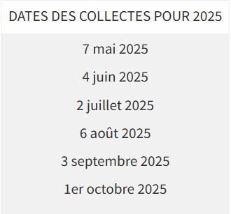 dates collectes matières dangereuses